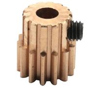 KWASETY RC Toys Upgrades For RGT 86100 1:10 RC Car 1pcs For Model Car 14T Motor Gear 0.5M Module R86044 Metal Pinion Gears RC Car Replacement DIY Parts