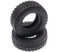 KWASETY RC Wheels Rims Compatible With Rm8 For Baja 1/14 RC Cars Upgrade Part For Rock Crawler Remote Control Car Tyres 2PCS 1.55 Inch Rubber Tires