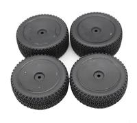 KWASETY RC Wheels Rims Compatible With WLtoys 144011 1/14 RC Car Replacement 2PCS Front + 2PCS Rear Wheel Tire Tyre RC Parts Compatible