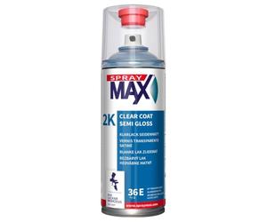 KWASNY Spray Max 2K Clear Lacquer Matt 2 COMPONENT REPAIR NEW LACQURE 400 ml
