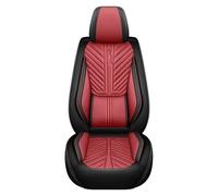 KWAYA 1 PCS For HYUNDAI For Accent For Ix25 For Ix35 For Kona Universal Size Car Seat Cover Car PU Leather Accessories Seat Covers(Red 1 Seat)