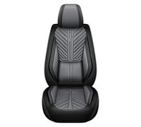 KWAYA 1 PCS For HYUNDAI For Accent For Ix25 For Ix35 For Kona Universal Size Car Seat Cover Car PU Leather Accessories Seat Covers(Gray 1 Seat)