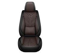 KWAYA 1 PCS For HYUNDAI For Accent For Ix25 For Ix35 For Kona Universal Size Car Seat Cover Car PU Leather Accessories Seat Covers(Coffee 1 Seat)