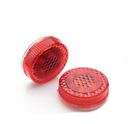 KWAYA Center Console Trim 2PCS Car Door Light Warning Light Anti Collision Flash Red Wireless Alarm Lamp Strobe Light Turn Signal Parking Light Air Outlet Trim
