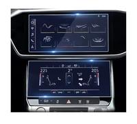KWAYA Center Console Trim For A6 For A7 C8 2019-2023 2PCS Car GPS Navigation Film LCD Screen TPU Protective Film Anti-scratch Film Accessories Air Outlet Trim
