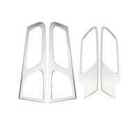 KWAYA Center Console Trim for Peugeot 2008 2020 2021 2022 Stainless Steel Inner Door Handle Decorative Frame Cover Car Accessories Air Outlet Trim