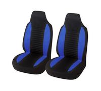 KWAYA Front Seat Cushion Mat For Mazda 2pcs Full Set Front High Back Bucket Seat Covers Universal Protector Four Seasons All-Inclusive Protectors(2pcs blue)