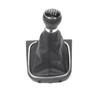 KWAYA Gear Shifter Knob for Rabbit for Golf 5 6 for Jetta MK5 MK6 2004-2014 Car Gear Shift Knob with Dust Jacket Compatible with Fifth Gear Gear Shift Knob(Sixth Gear)