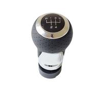 KWAYA Gear Shifter Knob for Seat for Leon Mk1 for Ibiza 6J Car 12mm 5 6 Speed Gear Shift Knob Lever Stick Gear Lever Head Gear Shift Knob(Chrome Silver 5Speed)