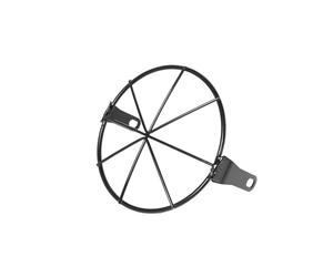 KWAYA Headlight Grille Heavy Duty Motorcycle Accessories Cover Metal Retro HeadLamp Mesh Grille Lampshade Headlight Protector Universal 6.3inch Headlamp Protector Grill(4)