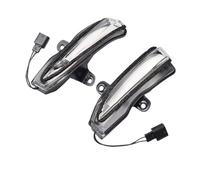 KWAYA Mirror Turn Flash Lamp For Mazda CX-3 CX3 CX-4 CX-5 CX5 Wing Rearview Mirror Indicator Sequential Blinker Lamp Dynamic LED Turn Signal Light Blinker Lights(Yellow-crystal)