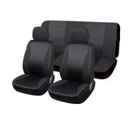 KWAYA Seat Covers Full Set Full Set Universal Unisex Car Seat Covers Set Polyester Patchwork Mesh Fabric Accessories Interior All-Inclusive Protectors