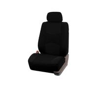 KWAYA Seat Covers Full Set Rear Bench Universal Szie Car Seat Covers Fabric Split Bench Back Seats Protector All-Inclusive Car Covers(Black1pcs)