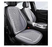 KWAYA Seat Covers Full Set Universal Car Seat Cover Summer Breathable Ice Silk Auto Seat Protector Pads Chair Mat Car Seat Cushion Convex Design Front Seat Covers(Grey Front Set X 2)