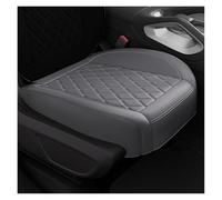 KWAYA Universal Car Seat Covers Full Set Surround Bottom Car Seat Cushions Durable Leather Car Seat Cover Accessories Parts Front Seat Covers(Grey 1PCS Pad)