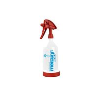 Kwazar Mercury Super Pro+ Spray Bottle with Viton Seal Red Spray Bottle 1.0 Litre White/Red, 10.4 x 10.4 x 35 cm Adjustable Spray Mist, Secure Stand