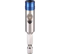 kwb One-touch magnetic quick-change bit holder with automatic bit release - 1/4" inch hex shank, 65mm length