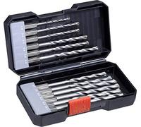 Kwb 108840 Carbide Masonry Twist Drill Bit Set 12 Pieces 4.0 mm, 5.0 mm, 6.0 mm, 8.0 mm, 10.0 mm, 3 mm