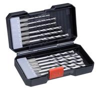 kwb 109154 HSS masonry Twist Drill Bit set 9 pcs Carbide & CV Wood