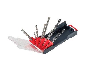 kwb 109154 HSS masonry Twist Drill Bit set 9 pcs Carbide & CV Wood