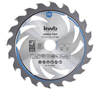 kwb 150x20mm Circular Saw Blade for Efficient Cutting, Ideal for Soft and Hardwood, MDF, and Chipboard