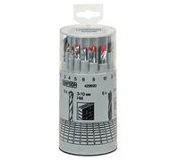 Kwb 18-Piece KRAFTIXX Metal Drill Bit Set Ø 3, 4, 5, 6, 8, 10 for Wood, Stone and Metal