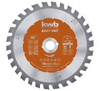 kwb 190mm Circular Saw Blade, Made in Germany, Nail-Proof, for Wood with Metal Residue, Universal Blade