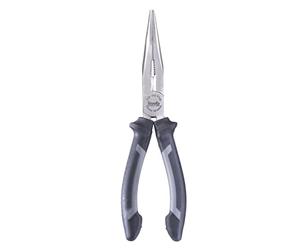 kwb 200mm Flat Nose Pliers, Straight Form, Hardened Cutting Edges, CV Steel, DIN ISO 5745: Versatile Grip & Precise Cutting