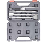 kwb 240285 chisel set 5-piece 40Cr steel SDS Plus HRC 50+3 with case
