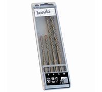 Kwb 240530 HSS Hammer Drill Bit Set 1 Piece 5 mm, 6 mm, 8 mm, 10 mm SDS-Plus 1 Piece