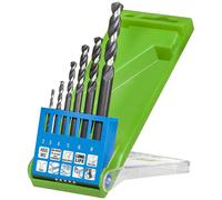 kwb 258806 HSS Metal Twist Drill set 6-piece 2-8mm right cut 130°