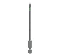 kwb 3-Piece 100mm Torx T10, T15, T20 Bit Set Torsion 123241 - C6.3 Drive, Long-Length Design