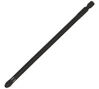 kwb 3-Piece 150mm Torsion PZ Bit Set (TQ 60 Steel, Mega-Grip Ribs, ISO 1173, C 6.3 Drive), Long