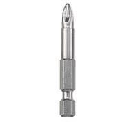 "kwb 3 x 50mm PZ2 Industrial Steel Bits for Precise Fastening, TQ60 Steel, ISO 1173, Drive C 6.3