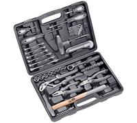 kwb 375500 tool box 63-piece basic workshop set in plastic case