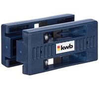 kwb 40mm Double-Sided Edge Trimmer for Melamine Edges and Veneers, Blue