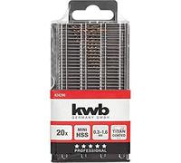 KWB 424290 Mini-Bohrer Set 0.3-1.6 20tlg