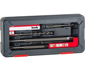 kwb 49109166 Hammer Drill Set, 6-Piece