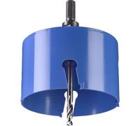 kwb 499190 Hole Saw 90mm Carbide-tipped for hard materials univers...