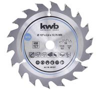 kwb 581857 Carbide Saw Blade 130x16mm for fast clean cuts 1pc