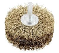 kwb 604030 holzstructure brush HSS steel wire 80mm brass 0.27mm thick