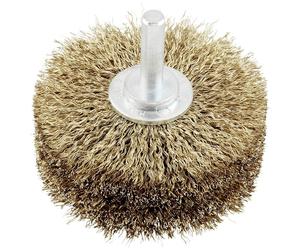 kwb 604030 holzstructure brush HSS steel wire 80mm brass 0.27mm thick