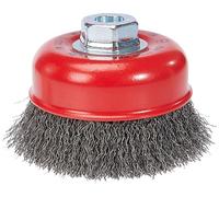 kwb 7191-10 Aggresso-Flex Pot brush, steel wire, Ø 0.35 mm