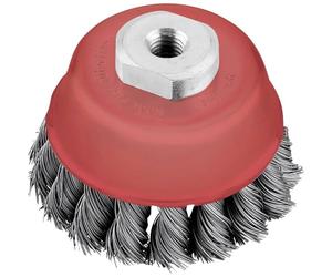 kwb 7191-10 Aggresso-Flex Pot brush, steel wire, Ø 0.35 mm