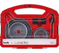 kwb 8-Piece Hole Saw Set, Ø 67-127 mm