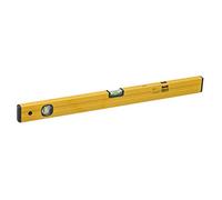KWB ALUMINIUM SPIRIT LEVEL 60CM - 0.5MM/M ACCURACY - PRECISION GROUND SURFACES - HORIZONTAL AND VERTICAL VIALS
