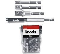 kwb Bit set 23-piece chromium-vanadium steel practical box 120090