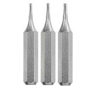 kwb Bit Set 28mm Pentalobe TS-1, TS-4, TS-6 Micro Bit for Fine Mechanics (shaft 4-mm, TQ 60 Steel, with retaining strip, for micro-bit holder)