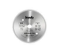 kwb Circular Saw Blade 150 x 20 mm, Made in Germany, Fine Cuts, Suitable for Wood Panels, Profiled Wood, and Softwood