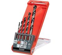 kwb Concrete Twist Drill Bit set 5-piece Hammer-proof ISO 5468